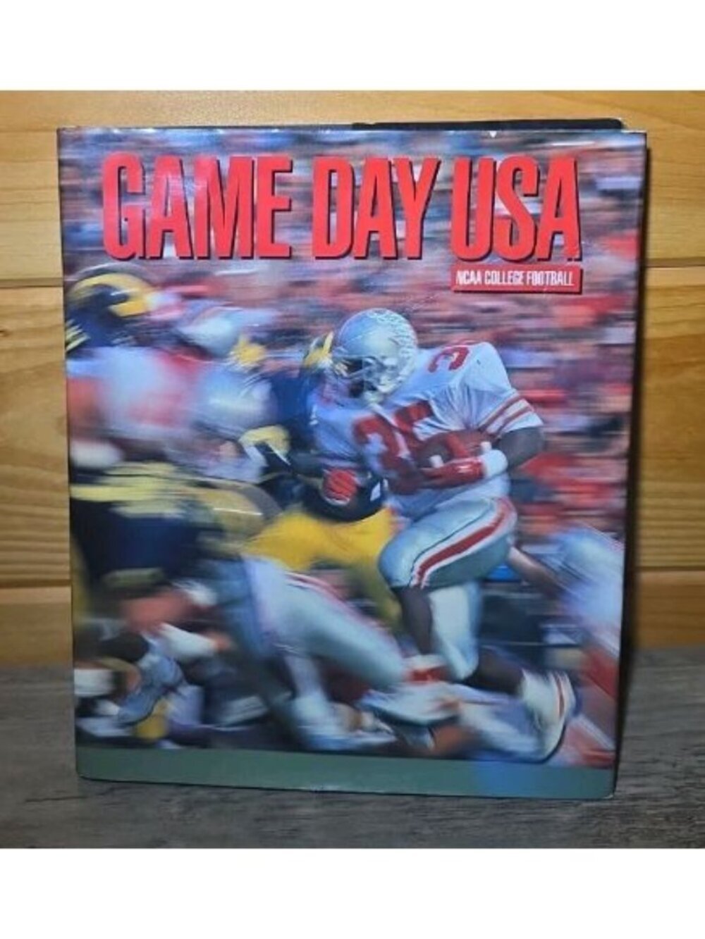 Game Day USA - NCAA College Football Book by Frank Conroy (1990 Hardcover)
